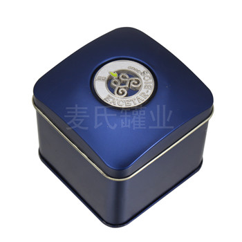 正方形虫草精片铁盒制作,热销冬虫草铁盒包装厂