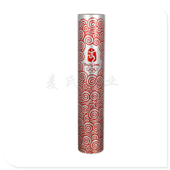 圆形火炬礼品铁罐子,马口铁礼品罐定制