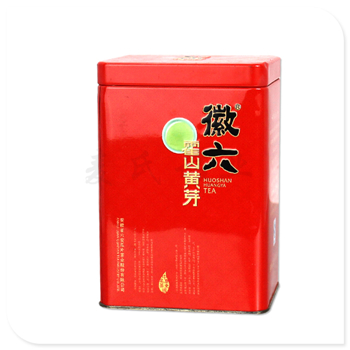 厂家定制加工大红袍铁罐子,广东茶叶铁罐包装
