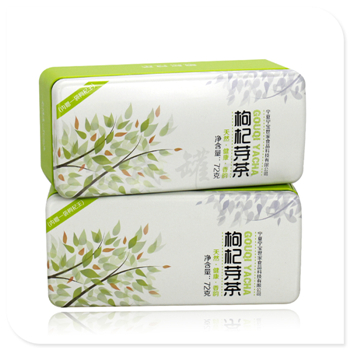 全胚芽茶铁盒子,马口铁茶叶罐包装厂家