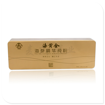 海参纯粉片铁盒子,保健品铁皮盒包装生产