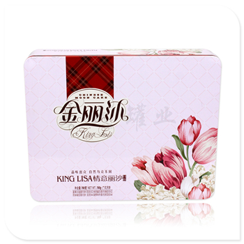 七星伴月月饼铁盒子,订做加工月饼铁皮盒厂家