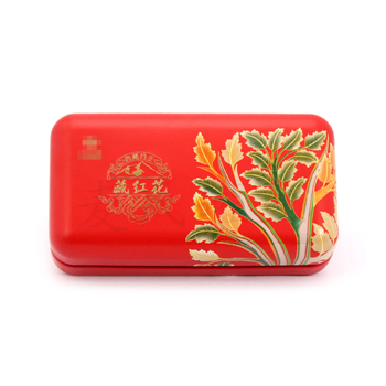 创意藏红花包装盒,龙血树叶粉铁盒,鱼腥草铁皮盒
