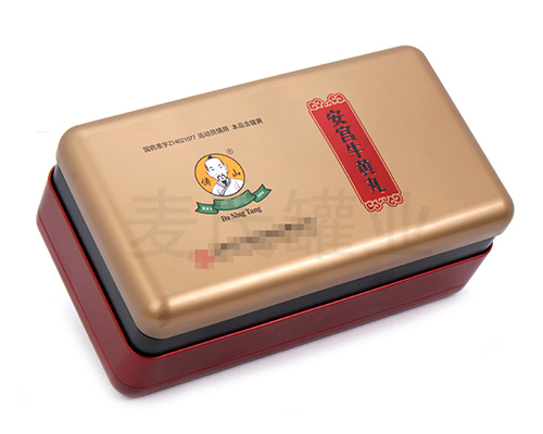 安宫牛黄丸马口铁套装盒 安宫牛黄丸马口铁套装盒