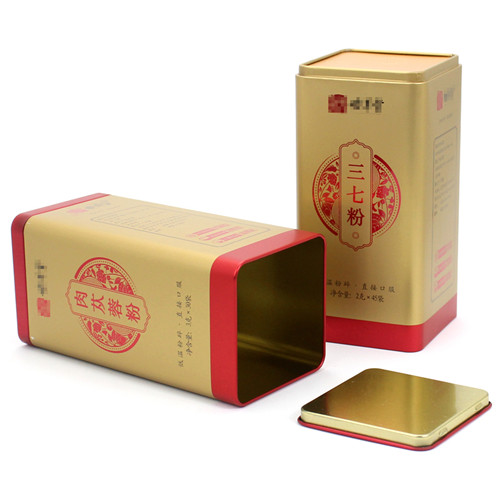 三七粉马口铁盒
