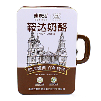 奶酪铁盒包装厂家-手提食品马口铁盒