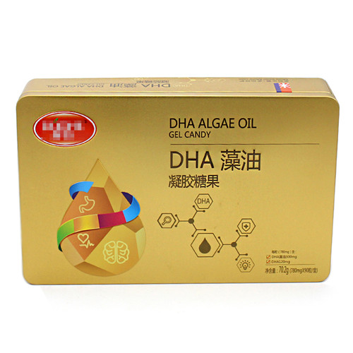 凝胶糖果铁盒